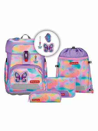 STEP BY STEP | Set di zaini scolastici 5 pz. CLOUD FLASH Ninja Zazu | lila